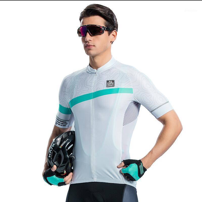 SANTIC 2020 Summer New Mountain Bike Short Sleeve Jersey Men Breathable Downhill Cycling Bicycle Quick Dry MTB Sport1, Black
SANTIC 2020 Summer New Mountain Bike Short Sleeve Jersey Men Breathable Downhill Cycling Bicycle Quick Dry MTB Sport1, Black