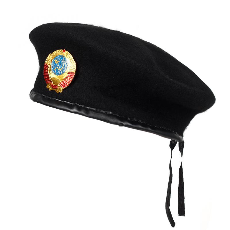 New fashion russian cccp beret cap warm woolen beanie hat casual unisex octagonal hats autumn winter warm beret caps, Black
New fashion russian cccp beret cap warm woolen beanie hat casual unisex octagonal hats autumn winter warm beret caps, Black
