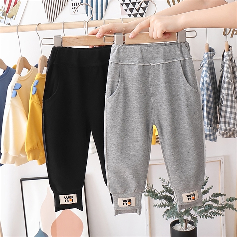 HIPAC Children Fashion Clothes Boy Girls Leisure Elastic Band Pants Kids Baby Cotton Clothing Infant Autumn Casual Trousers LJ201019, Grey
HIPAC Children Fashion Clothes Boy Girls Leisure Elastic Band Pants Kids Baby Cotton Clothing Infant Autumn Casual Trousers LJ201019, Grey