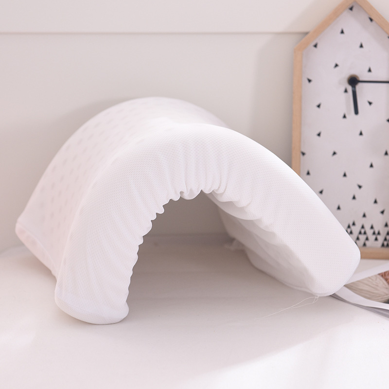 Pillows Anti Head Flat Baby Pillow Cartoon Infant Neck Protection Sleeping Support For Children Soft Kids Pillowcase With Latex Fliiing 220924