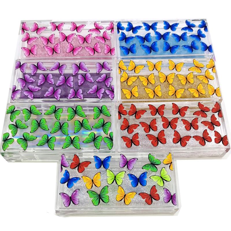 NEW 20/30 pack 25mm Eyelash Packaging Box wholesale Lash Boxes Packaging 3d Mink eyelashes butterfly print Acrylic case Storage
NEW 20/30 pack 25mm Eyelash Packaging Box wholesale Lash Boxes Packaging 3d Mink eyelashes butterfly print Acrylic case Storage