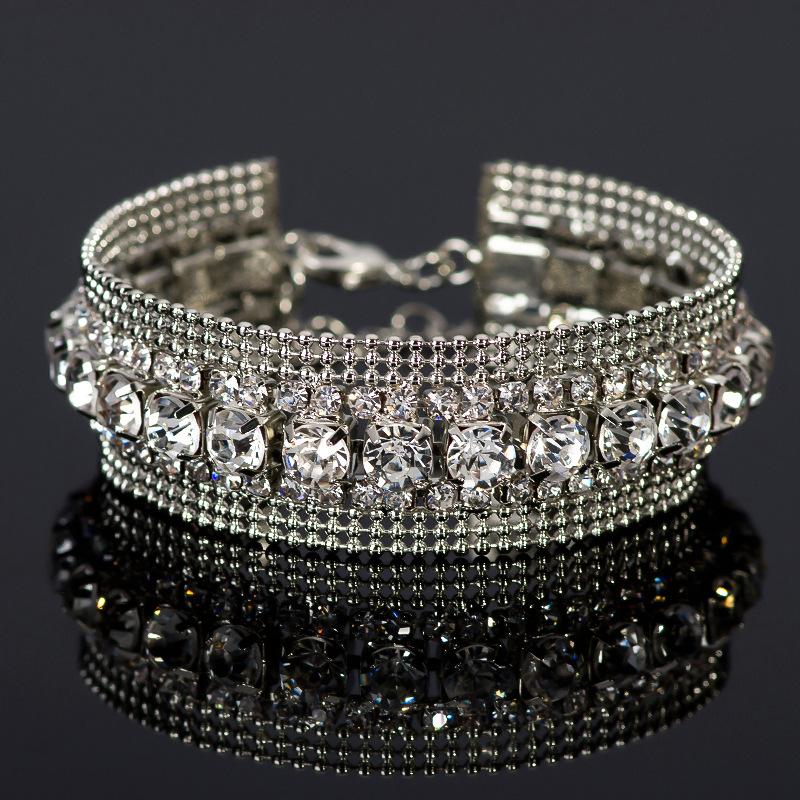 2020 Luxury Clear Crystal Bracelets Women Multi-layer Wide Bracelets & Bangles Pulseras Mujer For Women Wedding Bridal Jewelry
2020 Luxury Clear Crystal Bracelets Women Multi-layer Wide Bracelets & Bangles Pulseras Mujer For Women Wedding Bridal Jewelry