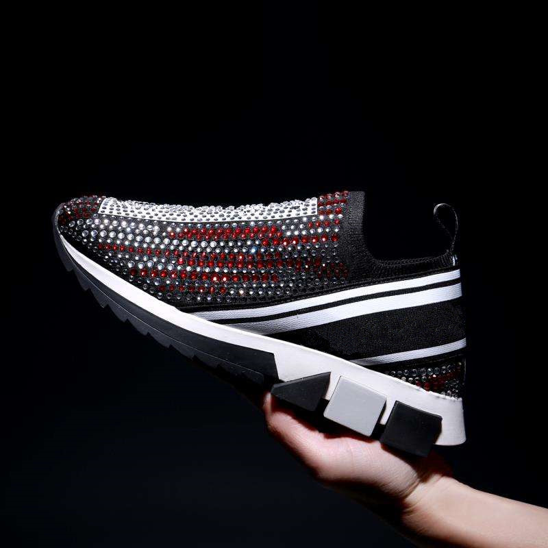 Man Sneakers Women High Top Runner Trainers Stylist Shoes laceup ml190122
