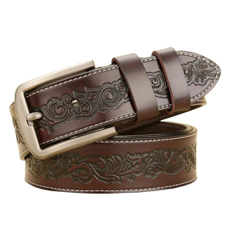 Western Carved Print Leather Pin Buckle Men Belt Fashion Causal Pants Jeans Men Belt, Black
Western Carved Print Leather Pin Buckle Men Belt Fashion Causal Pants Jeans Men Belt, Black