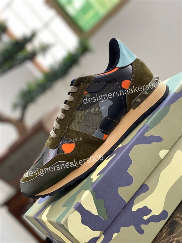 2021 Men Designer Camouflage Sneaker Quality Womens Mens Rivet Shoes Studded Flats Mesh Camo Suede Leather Casual Trainers size38-46, 01
2021 Men Designer Camouflage Sneaker Quality Womens Mens Rivet Shoes Studded Flats Mesh Camo Suede Leather Casual Trainers size38-46, 01