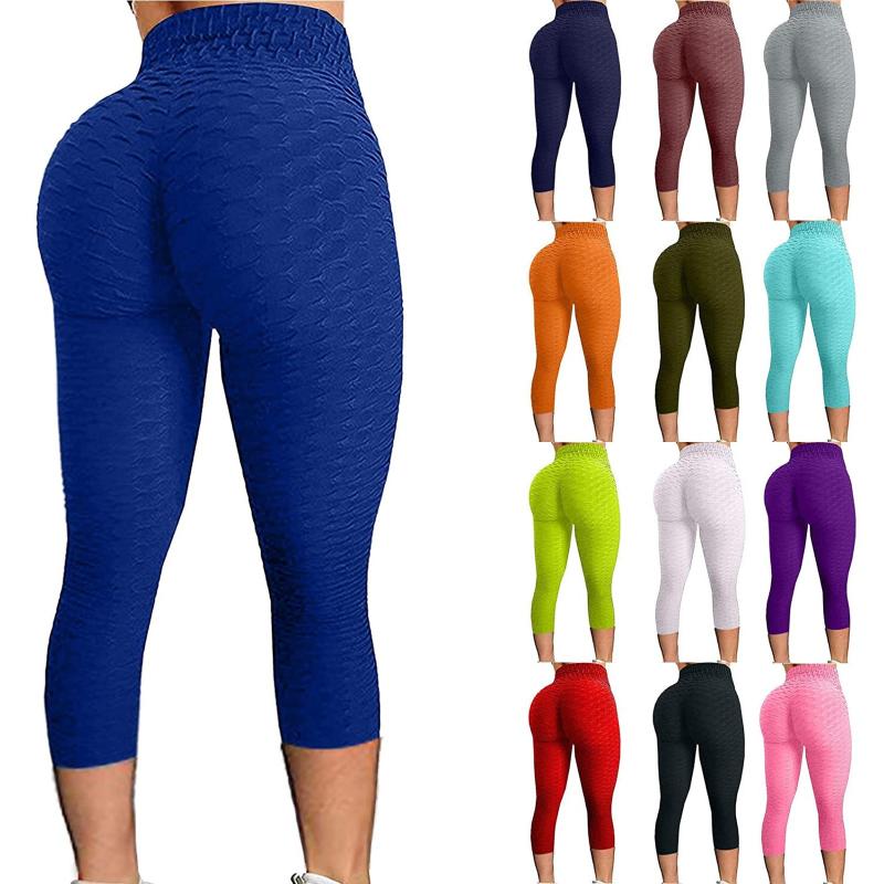 Sexy High Waist Yoga Pants Sports Fitness Leggings Women's Jacquard Bubble Hips Running Tights Ankle-Length Trousers Sportswear, Purple
Sexy High Waist Yoga Pants Sports Fitness Leggings Women's Jacquard Bubble Hips Running Tights Ankle-Length Trousers Sportswear, Purple