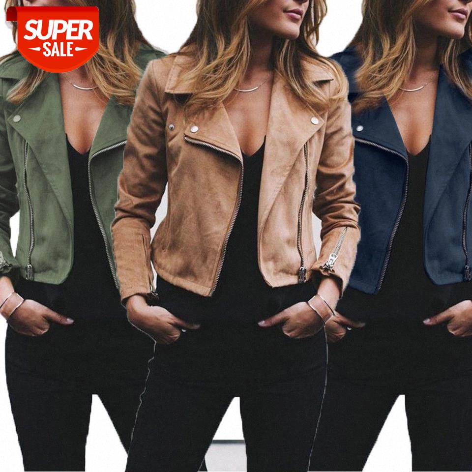 Women's Fashion Jackets Ladies Suede Leather Jackets Zip Up Biker Female Casual Coats Woman Flight Outerwear Clothes #UV8k, Black;brown
Women's Fashion Jackets Ladies Suede Leather Jackets Zip Up Biker Female Casual Coats Woman Flight Outerwear Clothes #UV8k, Black;brown
