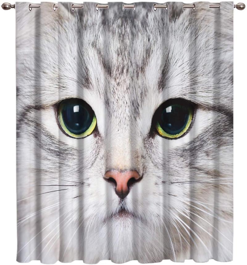 Animal Cat Window Curtains Kitchen Items Drapes Curtains for Living Room Home Decor for Bedroom, As pic
Animal Cat Window Curtains Kitchen Items Drapes Curtains for Living Room Home Decor for Bedroom, As pic