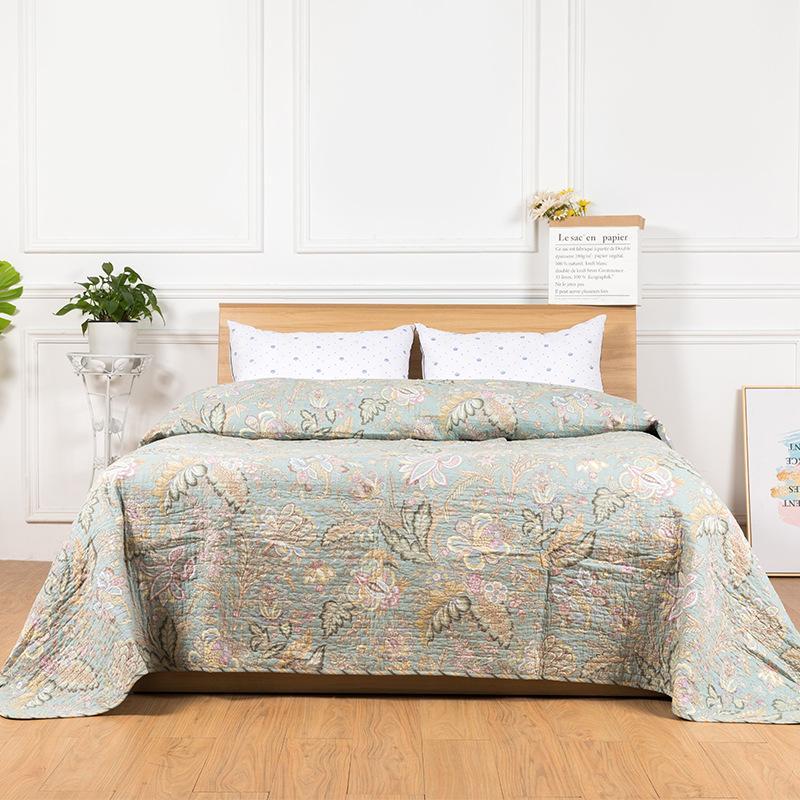 Quality Cotton Bedspread Quilt 1-Piece Coverlet American Printed Quilts Twin Size 230x250cm Quilted Bedding Sofa Blanket1, Blue
Quality Cotton Bedspread Quilt 1-Piece Coverlet American Printed Quilts Twin Size 230x250cm Quilted Bedding Sofa Blanket1, Blue