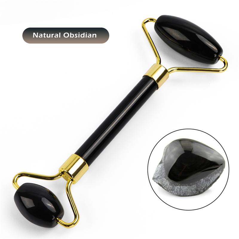 Black Jade Roller Face Massage Roller Double Heads Eyes Face Massager Natural Beauty Tool Stone Needle Relaxation Neck Thin Lift
Black Jade Roller Face Massage Roller Double Heads Eyes Face Massager Natural Beauty Tool Stone Needle Relaxation Neck Thin Lift