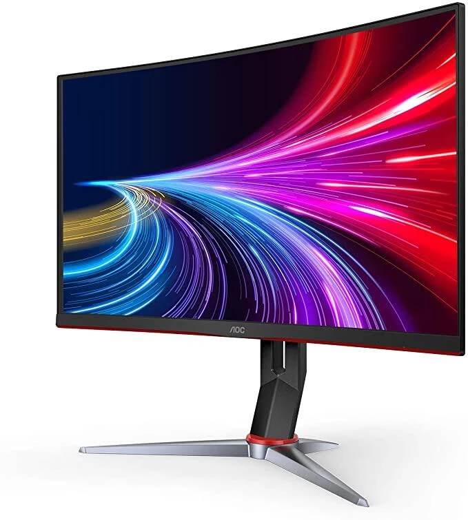 AOC C27G2Z 27 Inch Gaming Monitor 1500R Curved Frameless Ultra-Fast FHD 1080p 0.5ms 240Hz FreeSync DP/VGA 240Hz HDR Mode
AOC C27G2Z 27 Inch Gaming Monitor 1500R Curved Frameless Ultra-Fast FHD 1080p 0.5ms 240Hz FreeSync DP/VGA 240Hz HDR Mode