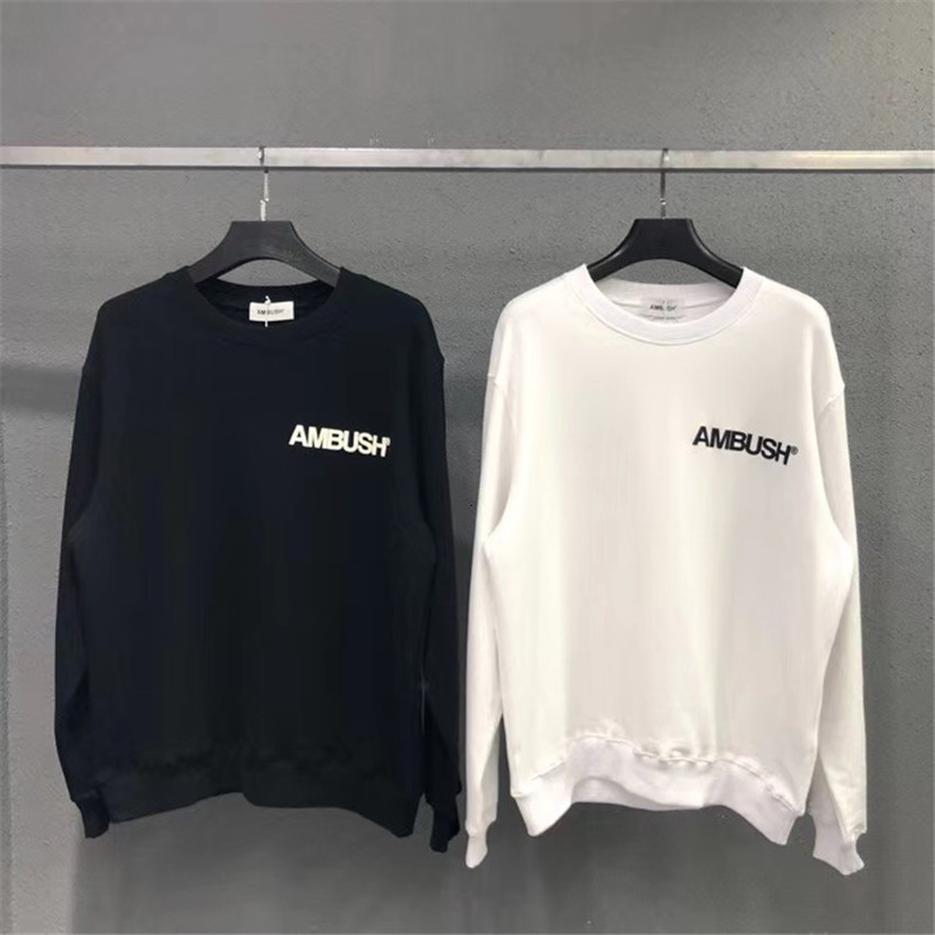2021 New Sweatshirts Street Men Women 1:1 High Quality Hoodie Black White Ambush Crewneck 5tes, 9 long tee 
2021 New Sweatshirts Street Men Women 1:1 High Quality Hoodie Black White Ambush Crewneck 5tes, 9 long tee