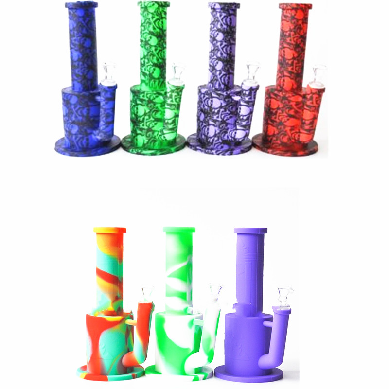 Unbreakable Silicone Bong Removable hookah bongs with glass bowl two printings dab rig for smoking
Unbreakable Silicone Bong Removable hookah bongs with glass bowl two printings dab rig for smoking