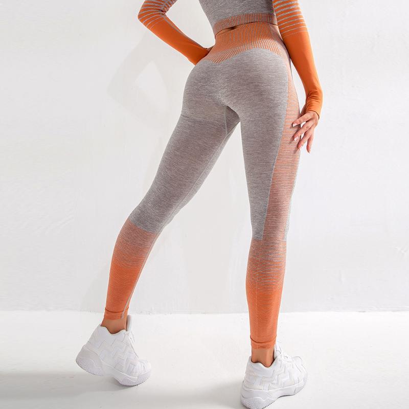 Energy Seamless Gym Leggings Women High Waist Tummy Control Yoga Pant for Squat Not See Through Gradient Color Print, Orange
Energy Seamless Gym Leggings Women High Waist Tummy Control Yoga Pant for Squat Not See Through Gradient Color Print, Orange
