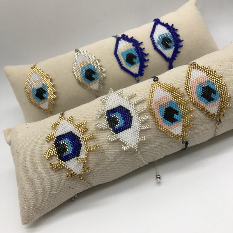 BLUESTAR 2021 Turkish Evil Eye Bracelet Women MIYUKI Bracelet Fashion Jewelry Handmade Pulseras Jewellery Tassel
BLUESTAR 2021 Turkish Evil Eye Bracelet Women MIYUKI Bracelet Fashion Jewelry Handmade Pulseras Jewellery Tassel
