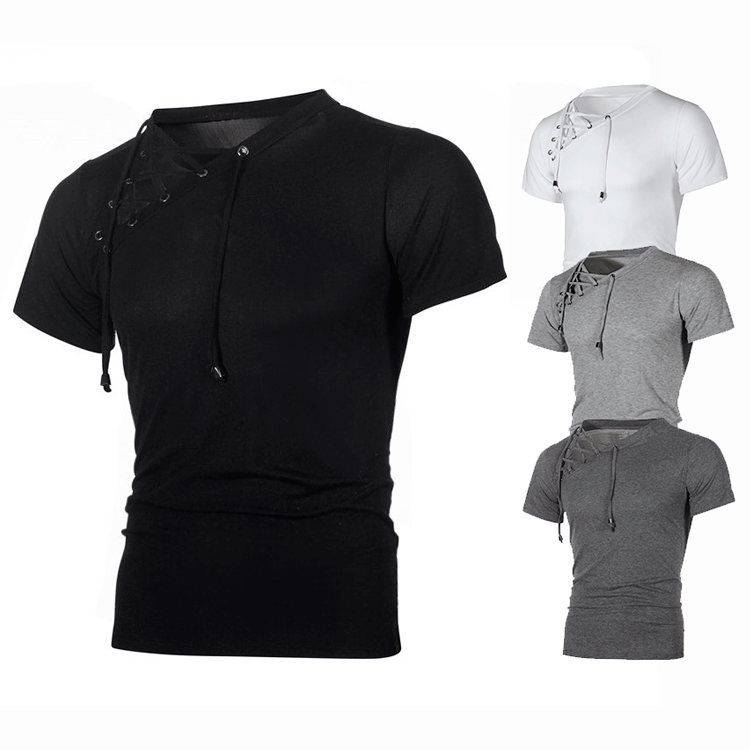 New Men' Fitness Gyms t shirt Male sexy bandage hollow out White Short Sleeve t Shirt Men Sexy O Neck Tshirt Tops M-3XL, Lightgrey
New Men' Fitness Gyms t shirt Male sexy bandage hollow out White Short Sleeve t Shirt Men Sexy O Neck Tshirt Tops M-3XL, Lightgrey