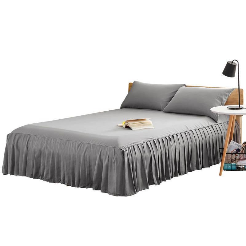 1 Piece Bed Skirt Solid Bedspread Brushed Fabric Bed Sheet Adult Coverlet Drop 40cm King/Queen Size Red Blue White Pink, Purple
1 Piece Bed Skirt Solid Bedspread Brushed Fabric Bed Sheet Adult Coverlet Drop 40cm King/Queen Size Red Blue White Pink, Purple
