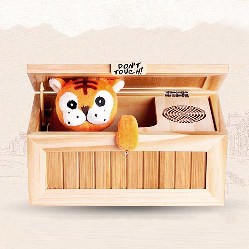 Boring box little tiger boy boring box toy talking box creat S25911
