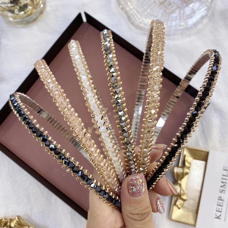 Women Girl Crystal Hairbands Headband Black White Gilrs Beaded Hair Jewelry Hair Band Accessories 12 colors
Women Girl Crystal Hairbands Headband Black White Gilrs Beaded Hair Jewelry Hair Band Accessories 12 colors