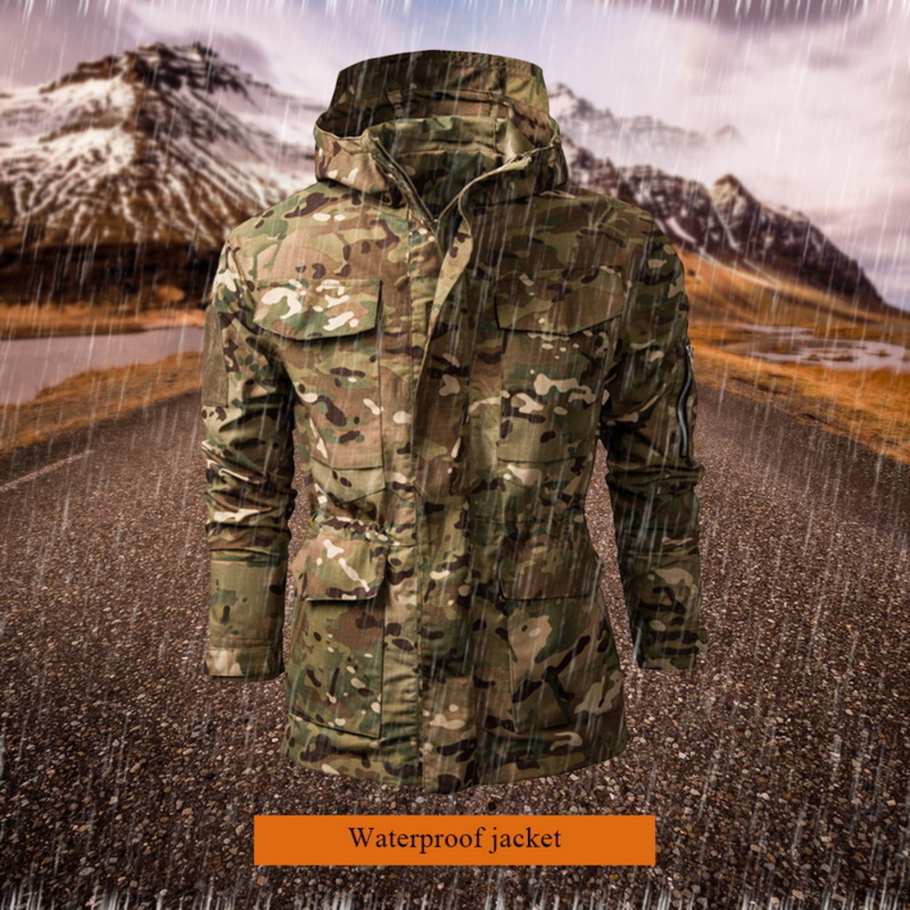 LASPERAL Military Tactical Jacket Men Lurker Shark Skin Softshell V5 Waterproof Coat Camouflage Hooded Brand Army Camo Clothing, Black
LASPERAL Military Tactical Jacket Men Lurker Shark Skin Softshell V5 Waterproof Coat Camouflage Hooded Brand Army Camo Clothing, Black