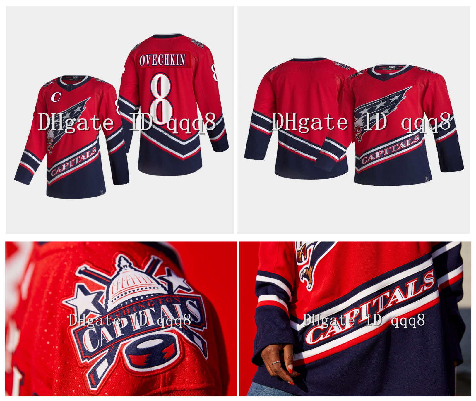 Reverse Retro Washington Capitals Jerseys 8 Alexander Ovechkin 77 T.J. Oshie Henrik Lundqvist Holtby Kuznetsov Tom Wilson Carlson Hockey, Kid's s-xl
Reverse Retro Washington Capitals Jerseys 8 Alexander Ovechkin 77 T.J. Oshie Henrik Lundqvist Holtby Kuznetsov Tom Wilson Carlson Hockey, Kid's s-xl