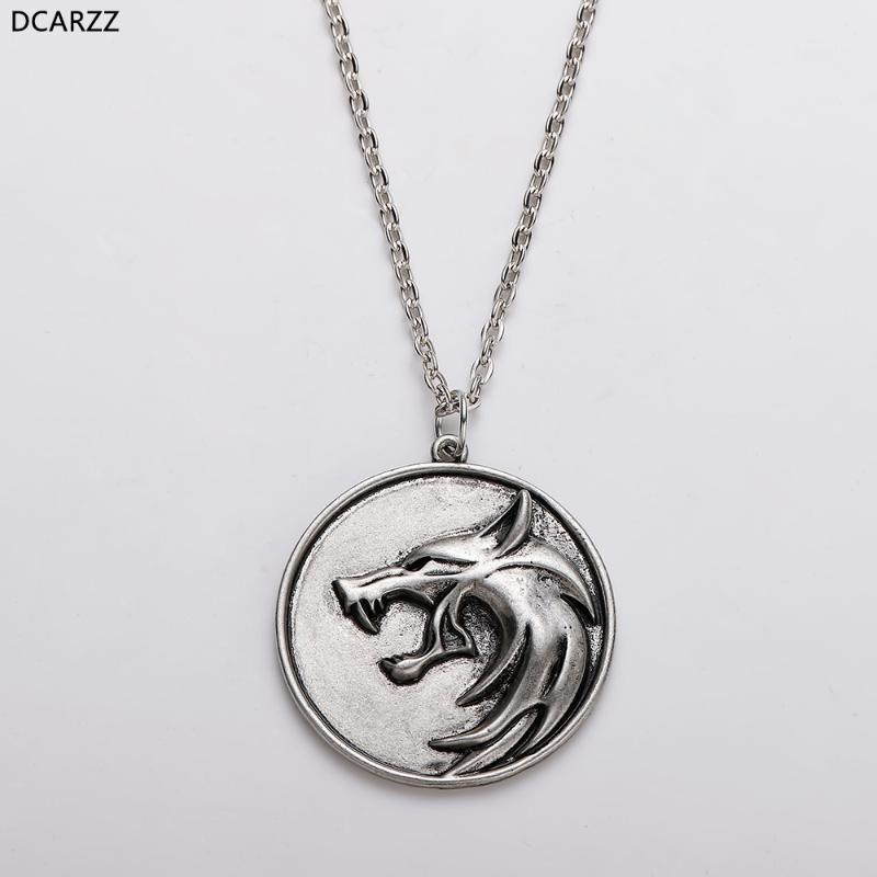 Pendant Necklaces Game Wizard 3 Wild Hunt Wolf Head Necklace Geralt Cosplay Metal Chain Men Medallion The Figure TV Jewelry1
Pendant Necklaces Game Wizard 3 Wild Hunt Wolf Head Necklace Geralt Cosplay Metal Chain Men Medallion The Figure TV Jewelry1