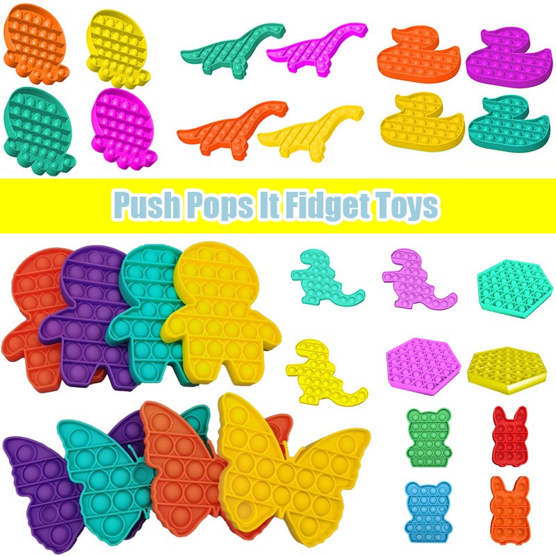 Push Pops It Fidget Toys Bubble Sensory Autism Needs Squishy Stress Reliever Adult Kid Funny Antistress Reliver Stress Toy
Push Pops It Fidget Toys Bubble Sensory Autism Needs Squishy Stress Reliever Adult Kid Funny Antistress Reliver Stress Toy