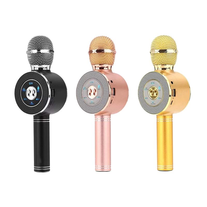 Wireless Bluetooth Karaoke Microphone K Song KTV Live Computer Smartphone Microphone
Wireless Bluetooth Karaoke Microphone K Song KTV Live Computer Smartphone Microphone