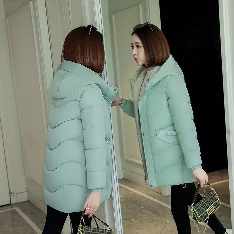Orwindny Wadded Clothing Female Women's Winter Cotton Jacket Slim Parkas Ladies Coats Plus Size M-3Xl 201127