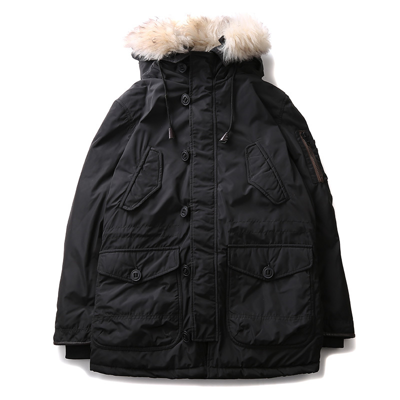 2021 Parka Men's Winter Jacket From New Arrival Fashion Design Great Coat with Hood to Bottom Long Coats Men Homme F26 NFR2, Black
2021 Parka Men's Winter Jacket From New Arrival Fashion Design Great Coat with Hood to Bottom Long Coats Men Homme F26 NFR2, Black