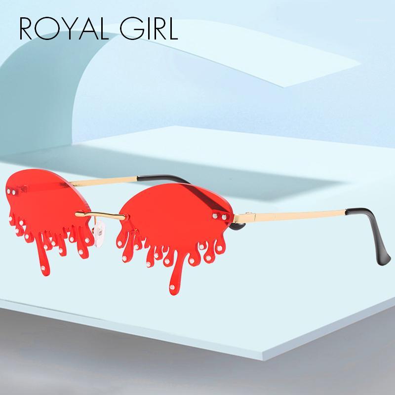 ROYAL GIRL Tear Shape Rhinestone Sunglasses for Women Luxury Party Accessories Rimless Sun Glasses Female Candy Color ss2661
ROYAL GIRL Tear Shape Rhinestone Sunglasses for Women Luxury Party Accessories Rimless Sun Glasses Female Candy Color ss2661