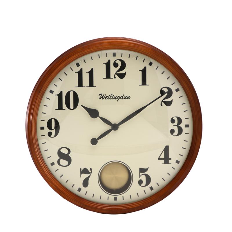 European Classic Wall Clock Vintage Round Watches Pendulum Clocks Singel Face Quartz Sitting-Room Wood+MDF 20" Dial 2-Needle
European Classic Wall Clock Vintage Round Watches Pendulum Clocks Singel Face Quartz Sitting-Room Wood+MDF 20" Dial 2-Needle