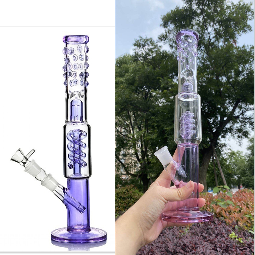 Spiral Percolator Glass Water Pipe with Ice Catcher 13.5 Inch oil burner pipe water bongs de agua de vidrio
Spiral Percolator Glass Water Pipe with Ice Catcher 13.5 Inch oil burner pipe water bongs de agua de vidrio
