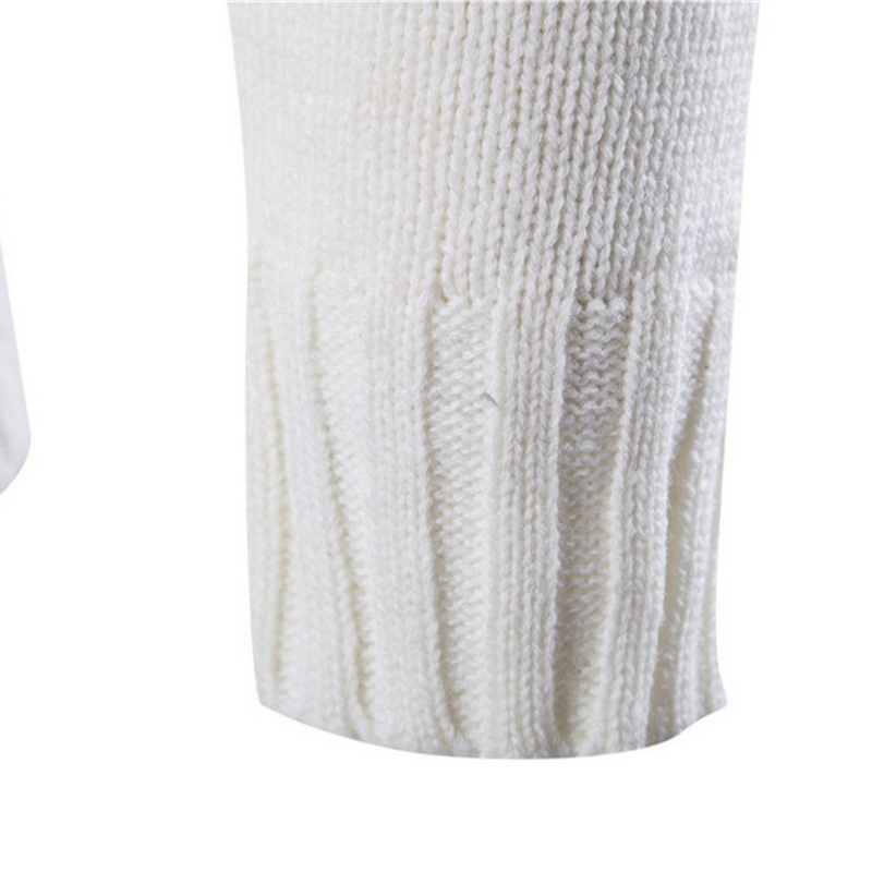 Mens Cardigan Sweaters Autumn Warm Christmas Sweater Men Fashion Printed Jacket Coat Casual Stand Collar Knitting 201104