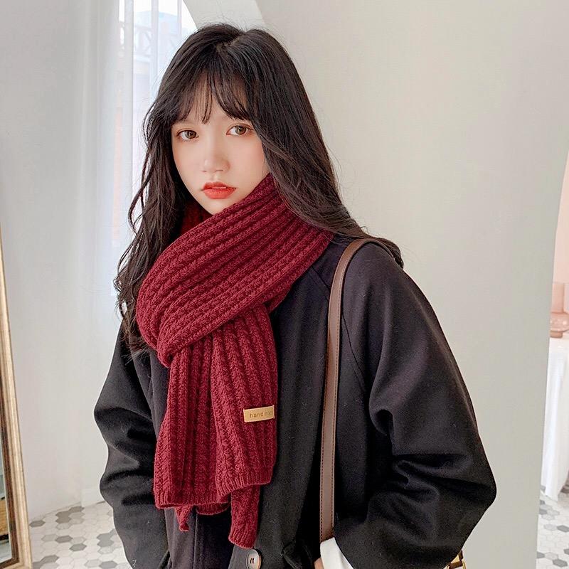 Scarf for women winter Cute Girl Korean design versatile ins fashion students knitting lovers red scarves
Scarf for women winter Cute Girl Korean design versatile ins fashion students knitting lovers red scarves