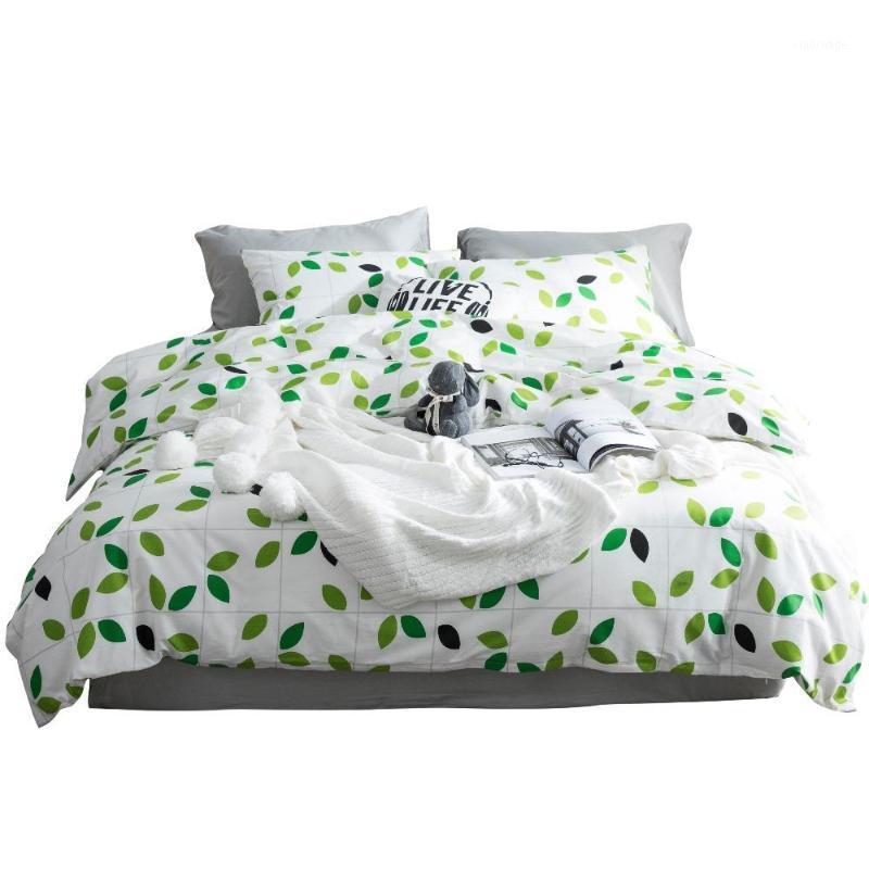 50 100% cotton The leaves bedding set Green leaf pattern duvet cover king size 4pcs set1, 04
50 100% cotton The leaves bedding set Green leaf pattern duvet cover king size 4pcs set1, 04