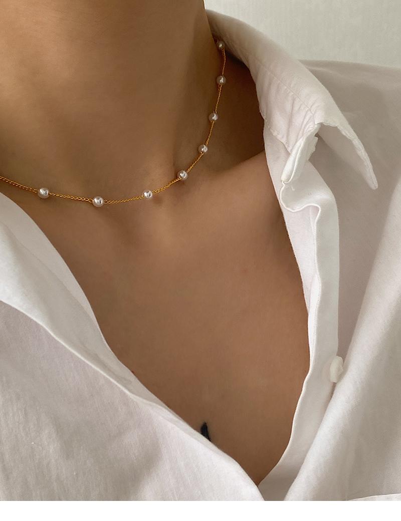 Chokers Fashion Baroque Pearl Choker Necklace Gold Color Single Layer Chain For Women Wedding Jewelry Accessories Party
Chokers Fashion Baroque Pearl Choker Necklace Gold Color Single Layer Chain For Women Wedding Jewelry Accessories Party