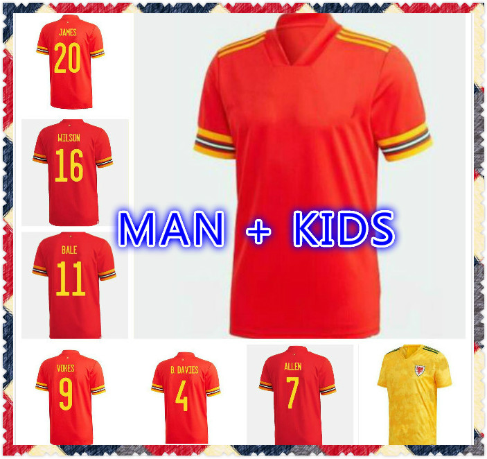 MAN+KIDS KIT 2020 Wales soccer jersey cup 20 21 BALE ALLEN James Ben Davies Wilson camisetas team home RED maillot jerseys football shirts, Kids size
MAN+KIDS KIT 2020 Wales soccer jersey cup 20 21 BALE ALLEN James Ben Davies Wilson camisetas team home RED maillot jerseys football shirts, Kids size