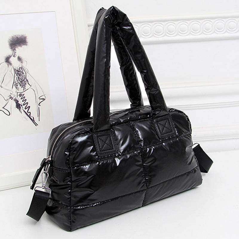 2021New Woman Crossbody Bag Winter Female Handbag Shoulder Bag Fashion Black Space Pad Cotton Feather Down Bolsa Nylon Tote, Black shoulder bag
2021New Woman Crossbody Bag Winter Female Handbag Shoulder Bag Fashion Black Space Pad Cotton Feather Down Bolsa Nylon Tote, Black shoulder bag