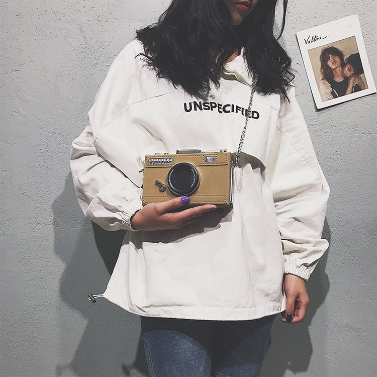 HBP New Creative Camera Bag Fashion Frosted Shoulder Messenger Bag Retro Female Chain Bags PH-WF2101271, Khaki
HBP New Creative Camera Bag Fashion Frosted Shoulder Messenger Bag Retro Female Chain Bags PH-WF2101271, Khaki