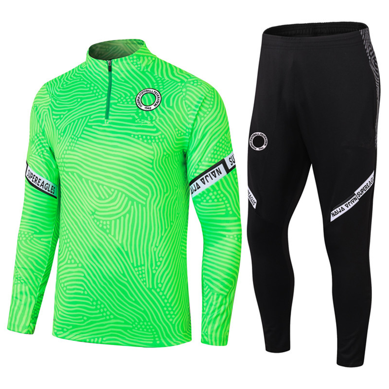 20 21 Football Jersey AHMED MUSA MIKEL IHEANACHO Men's Training Suit Set Size S, Black
20 21 Football Jersey AHMED MUSA MIKEL IHEANACHO Men's Training Suit Set Size S, Black