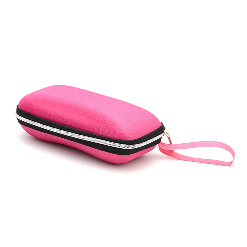 Rectangle Sunglasses Case Portable Zipper Storage Box Crush Resistance Small Hard Eye Glasses Eyewear Protector Boxes 4 Colors