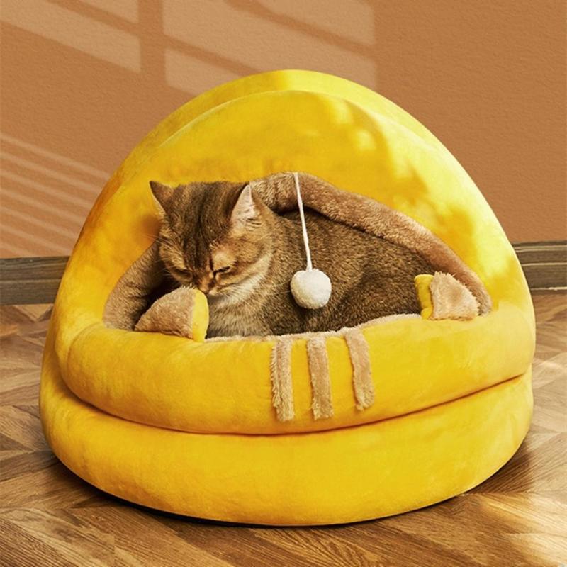 Cat Beds Pets Cave House For Cats Plush Soft Mats Deep Sleep House Indoor Beds Winter Sleeping Sofa Dog Cats Nest Pet Products
Cat Beds Pets Cave House For Cats Plush Soft Mats Deep Sleep House Indoor Beds Winter Sleeping Sofa Dog Cats Nest Pet Products