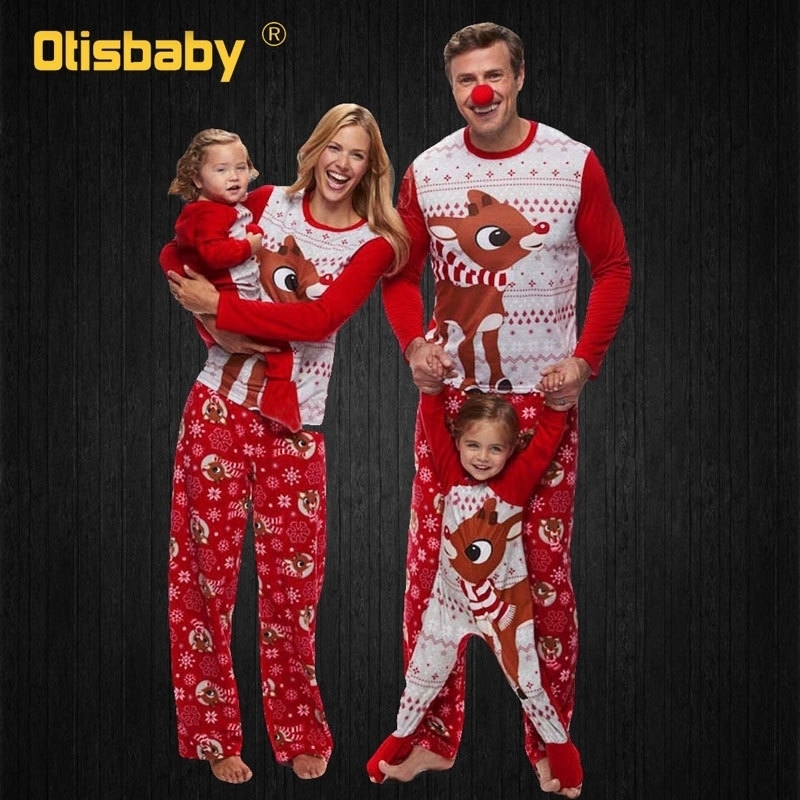 Christmas Family Matching Pajamas Set Xmas Elk Baby Romper Dad Son Mom Daughter Sleepwear Nightwear Sisters Matching Outfits 201128
Christmas Family Matching Pajamas Set Xmas Elk Baby Romper Dad Son Mom Daughter Sleepwear Nightwear Sisters Matching Outfits 201128