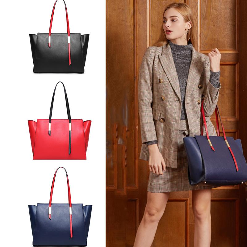 Women 2020 new large-capacity one-shoulder leather handbags tote bag ladies portable diagonal bag, Black
Women 2020 new large-capacity one-shoulder leather handbags tote bag ladies portable diagonal bag, Black