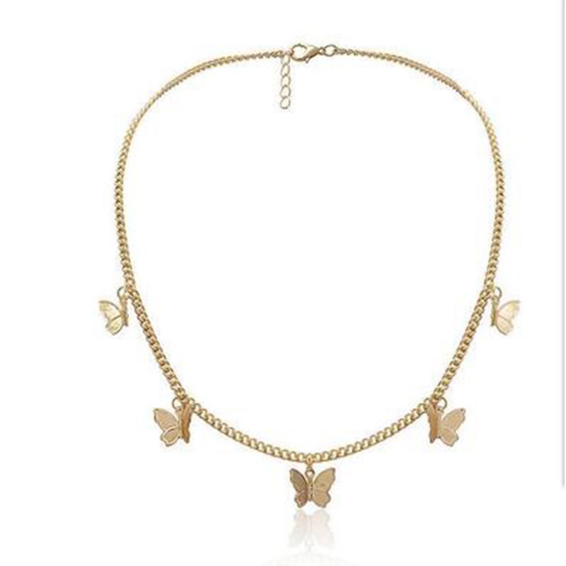 Canner Choker Necklace Lovely Golden Silver Plated Butterfly Necklace Short Women Holiday Romantic Fashion Jewelry Wholesale
Canner Choker Necklace Lovely Golden Silver Plated Butterfly Necklace Short Women Holiday Romantic Fashion Jewelry Wholesale