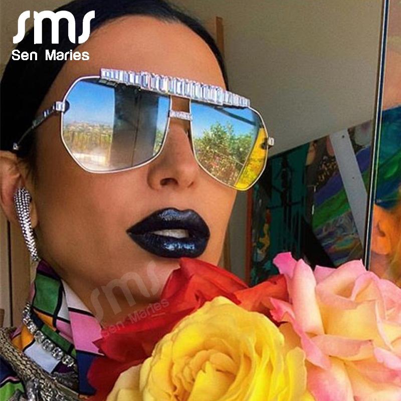 2020 Fashion Diamond Pilot Sunglasses Women Brand Vintage Sunglasses Men Punk Luxury Rhinestone Square Eyewear UV400
2020 Fashion Diamond Pilot Sunglasses Women Brand Vintage Sunglasses Men Punk Luxury Rhinestone Square Eyewear UV400