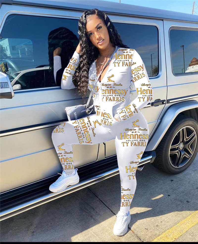 Women' Tracksuits fall winter Tidal current sets letter jacket pants 2XL yoga cardigan leggings casual clothing sportswear outerwear outfits juicy tracksuits, White
Women' Tracksuits fall winter Tidal current sets letter jacket pants 2XL yoga cardigan leggings casual clothing sportswear outerwear outfits juicy tracksuits, White