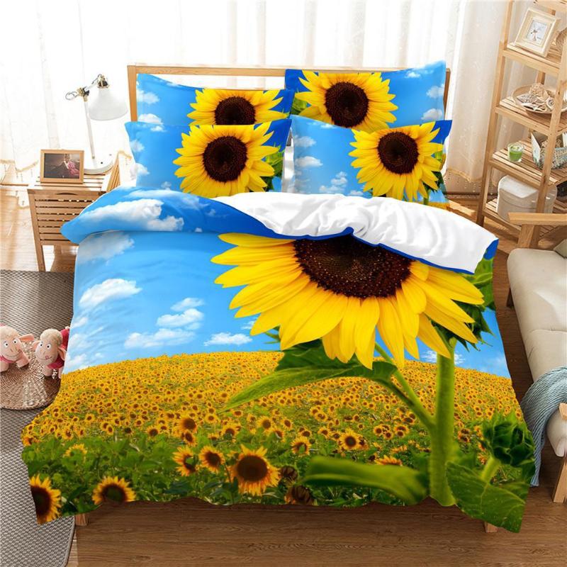 US Size Duvet Cover Sets 2pcs / 3Pcs Full / Queen King Quilt Cover +Pillowcase Set with 3D Digital Flower Printing
US Size Duvet Cover Sets 2pcs / 3Pcs Full / Queen King Quilt Cover +Pillowcase Set with 3D Digital Flower Printing