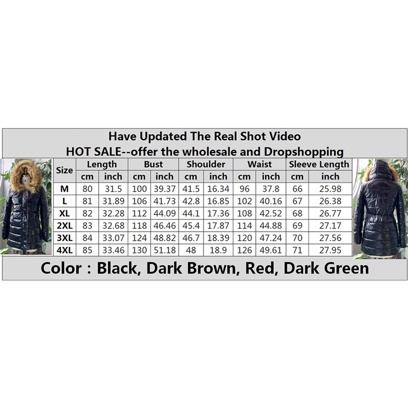 Plus Size Cotton Padded Jacket Women Winter Coat Black Fur Collar Hood Fleece Warmness 4XL Women's Coats Casual Parkas Outwear 201027